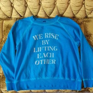 Blue Graphic Sweatshirt From Old Navy